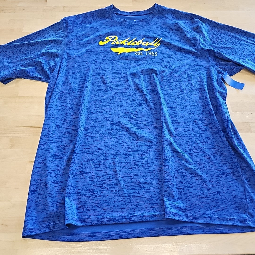 Badger Sprort Size 3XL Blue MENS T-shirt