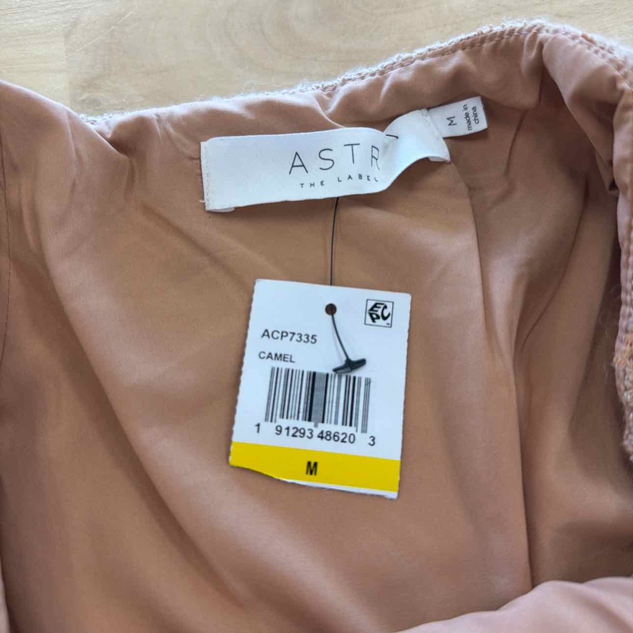 astr Size M Tan New Skirt