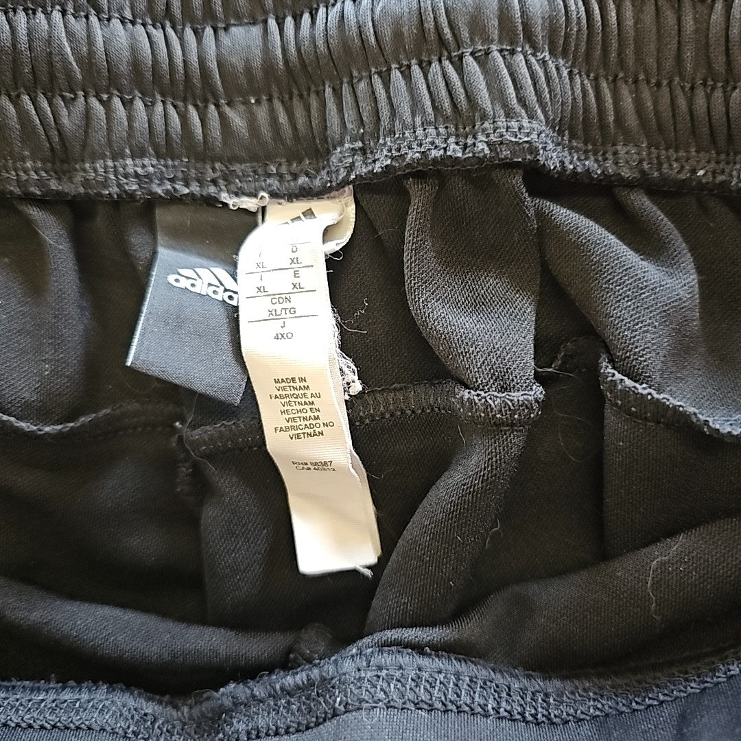Adidas Size XL Black MENS Athletic Pants