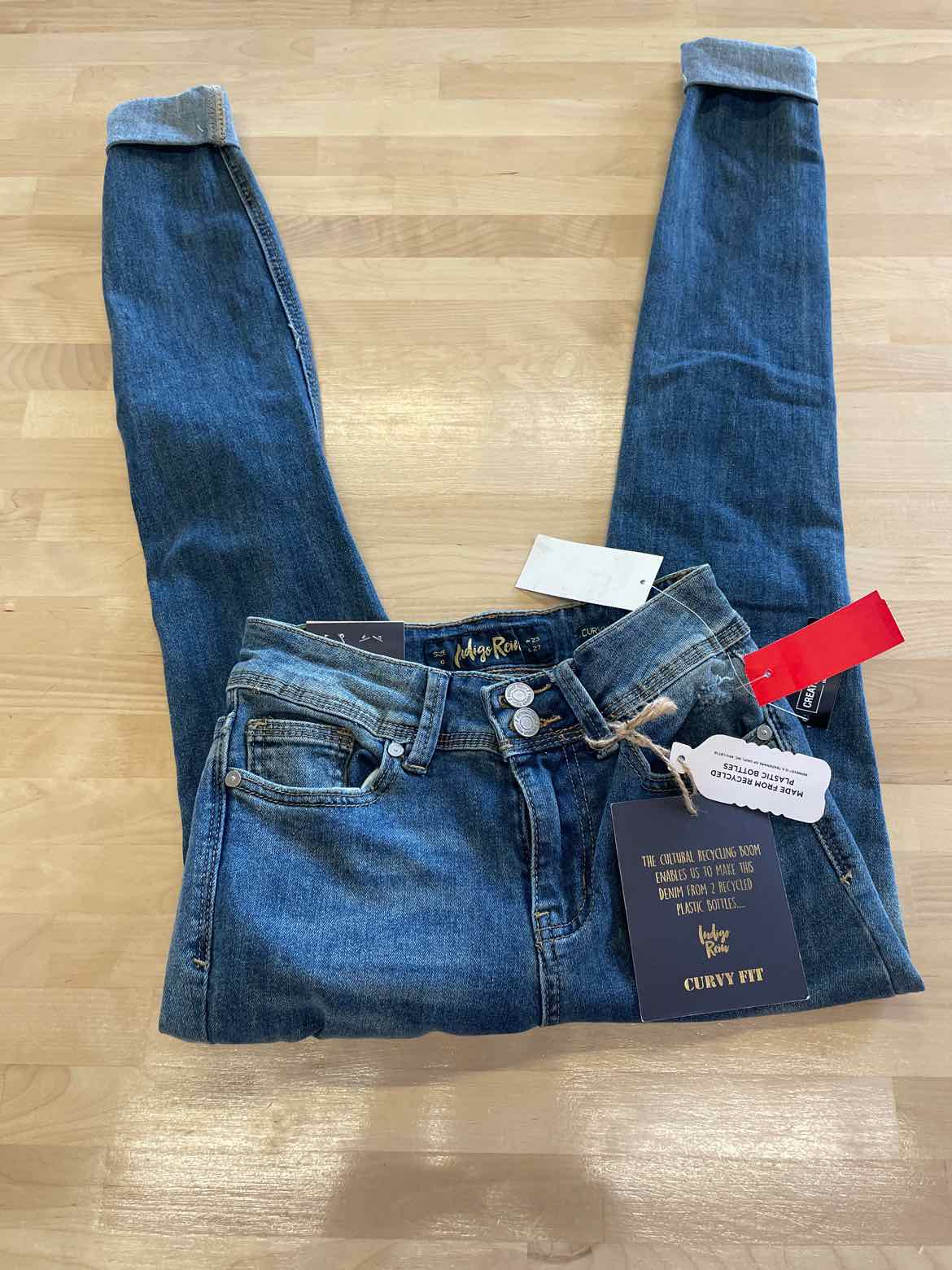 Indigo Rain Size 0 Blue Jeans