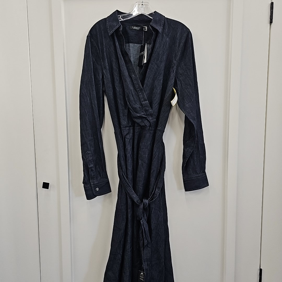 Ralph Lauren Size 16 Blue Dress