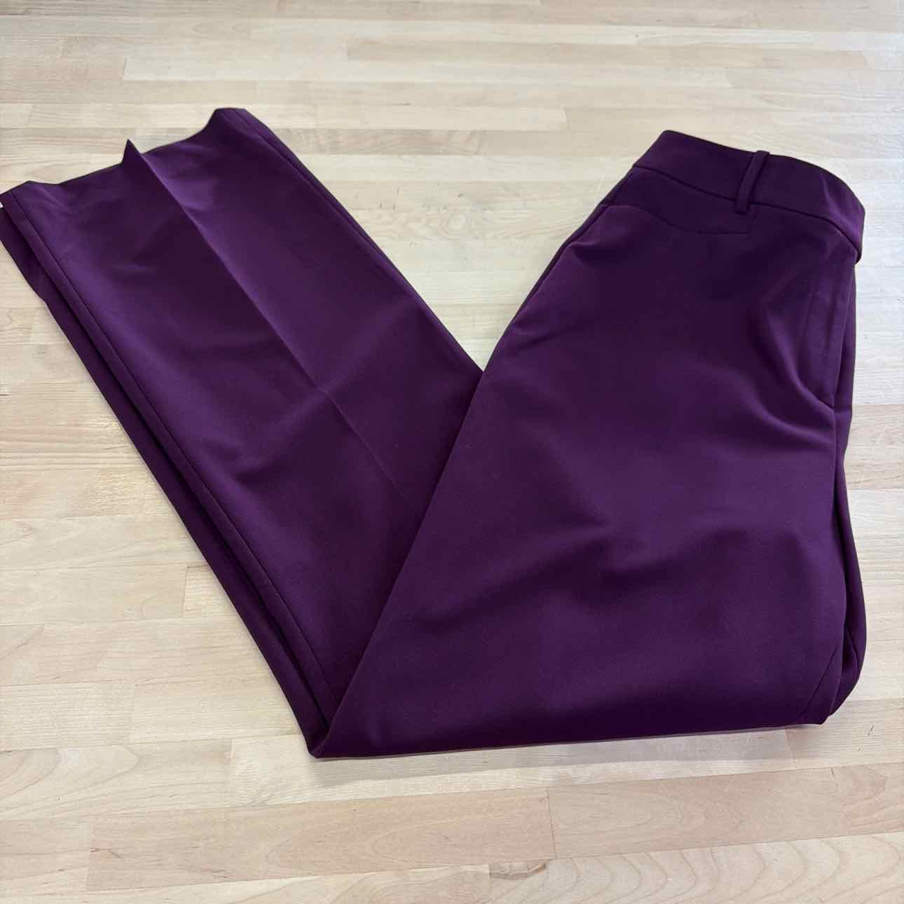 Calvin Klein Size 10 Purple New Pants