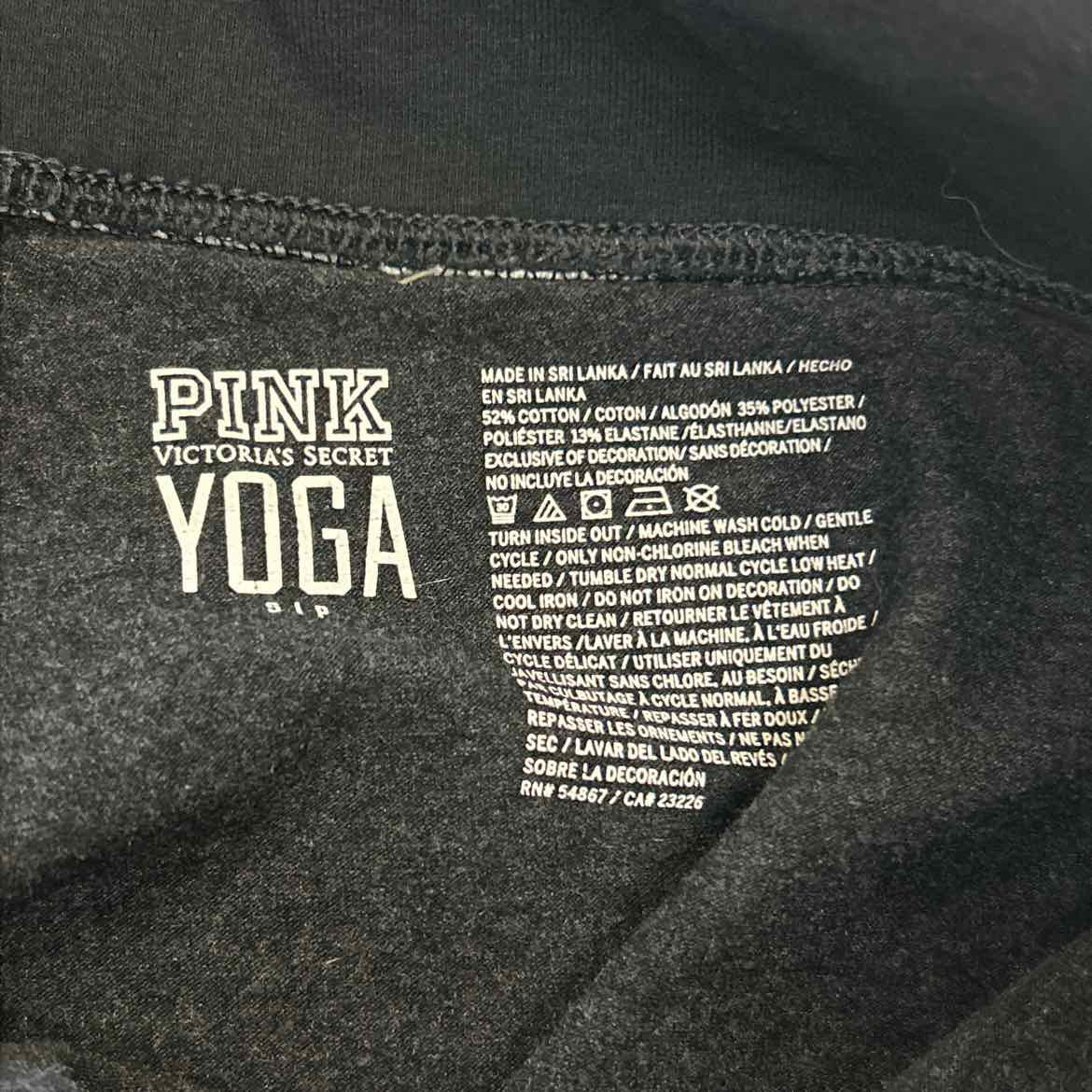 Pink Size S Black Preloved Leggings