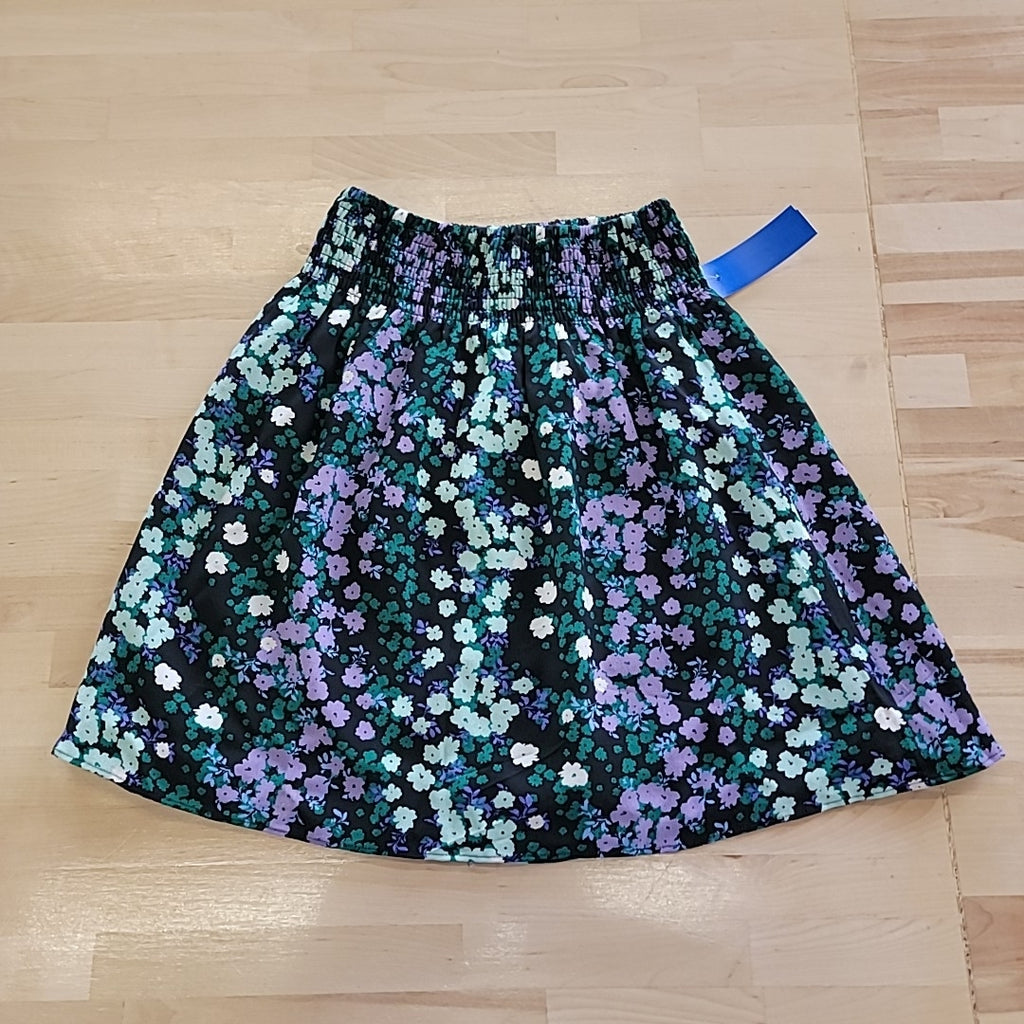 Loft Size XS Purple & Green Skirt