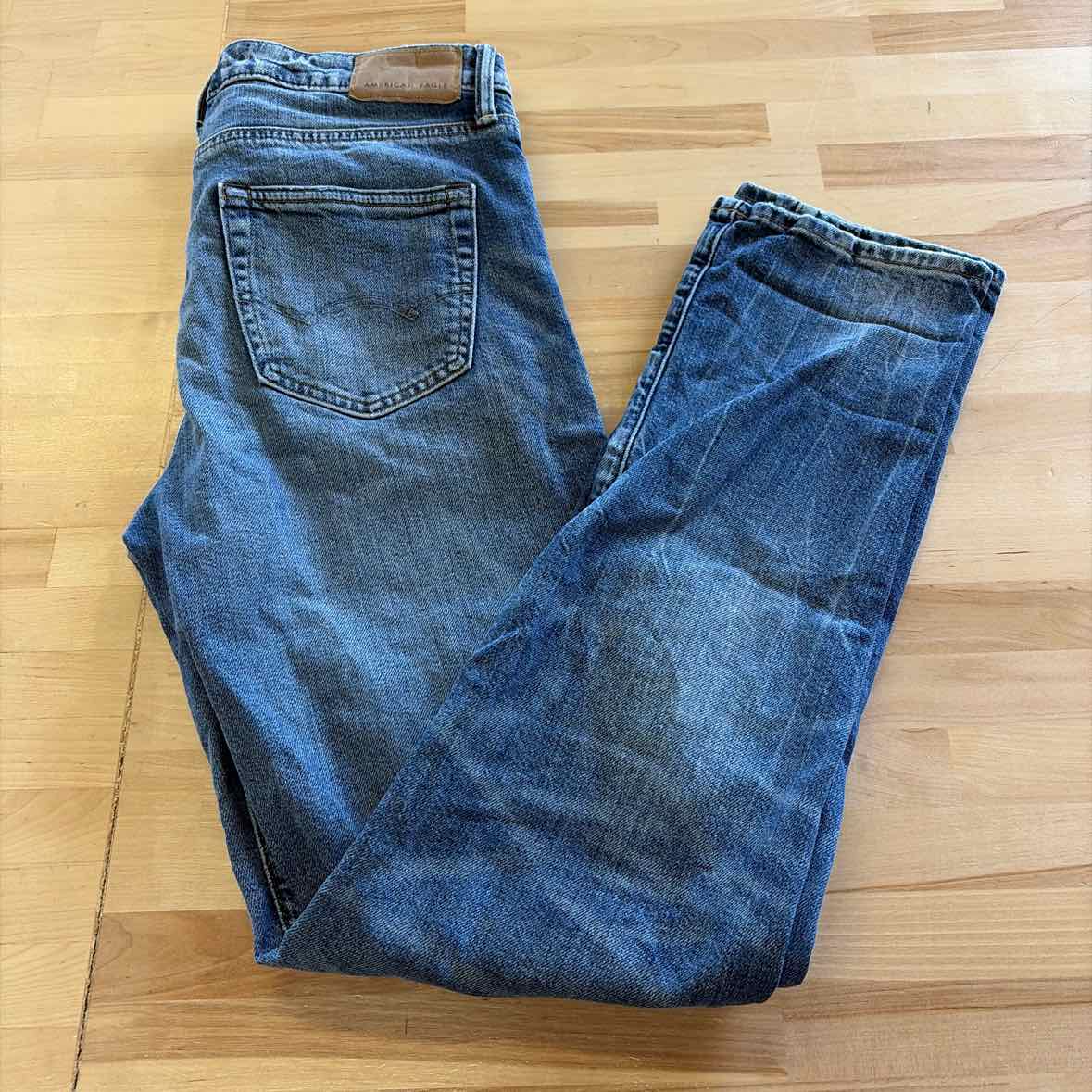 American Eagle Size 30x34 Blue MENS Jeans