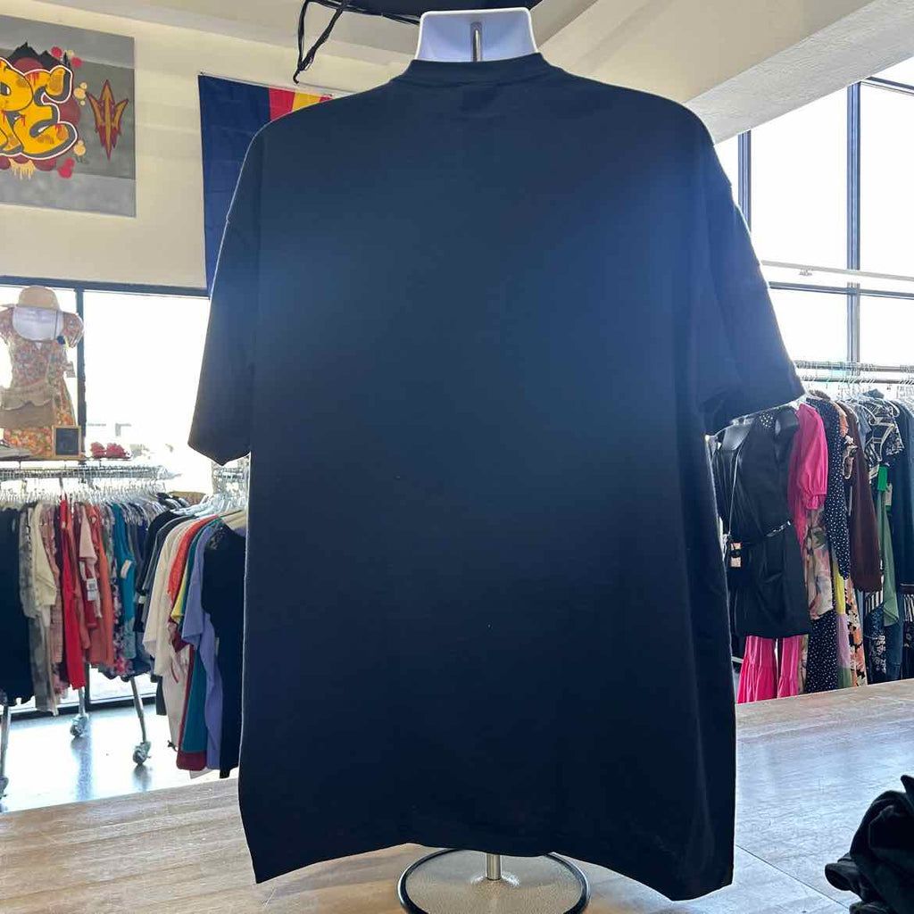 anvil Size XL Navy Preloved MENS T-shirt