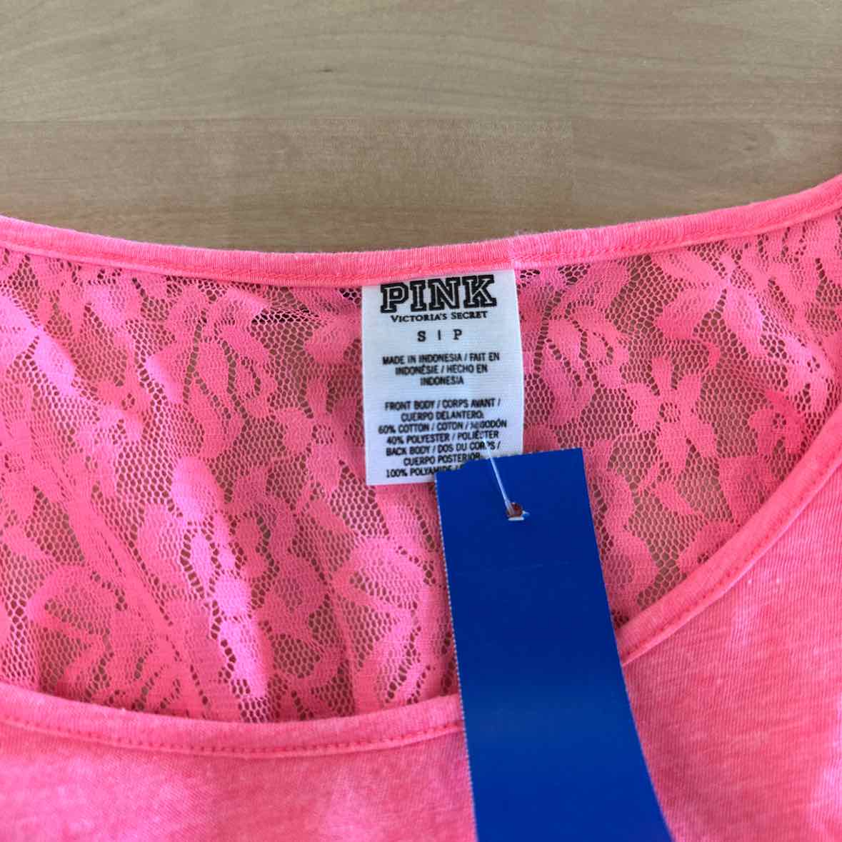 Pink Size S Pink Crop Top