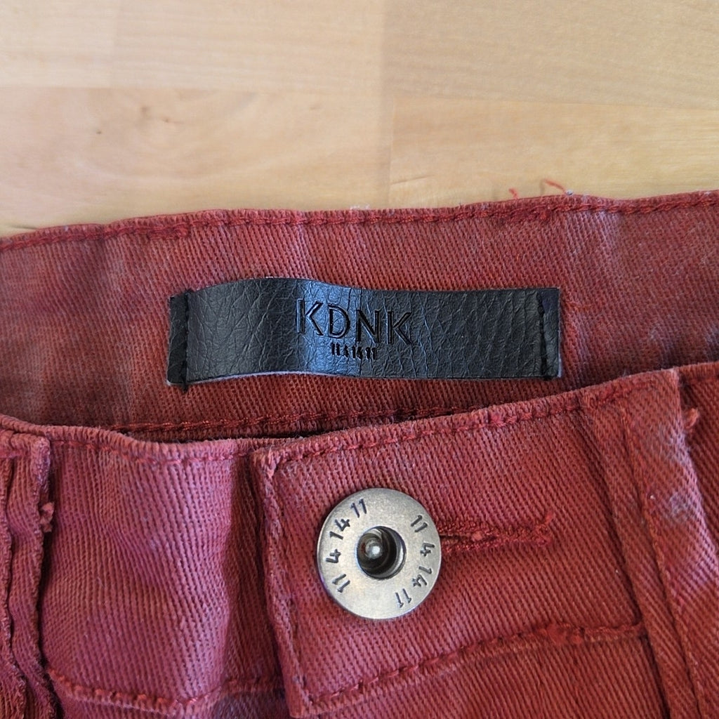KDNK Size 32 Red MENS Jeans