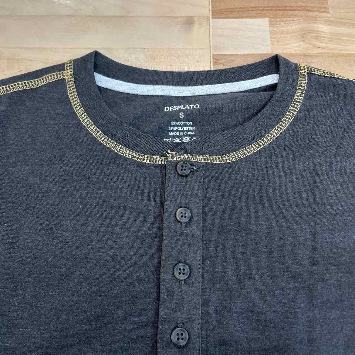 Desplato Size S Gray Preloved Longsleeve