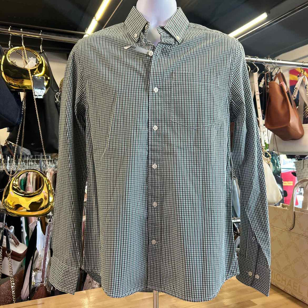 Old Navy Size M Green MENS Button Down Shirt