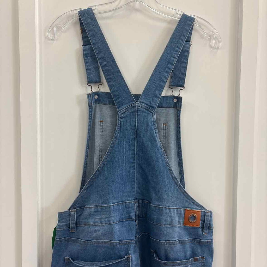 Cyclone Size 9 Denim Preloved Overalls