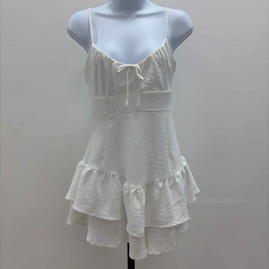 Derek Heart Size L White New Dress