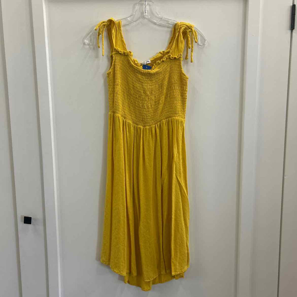 Sherman Girls Size XL Yellow Preloved Dress