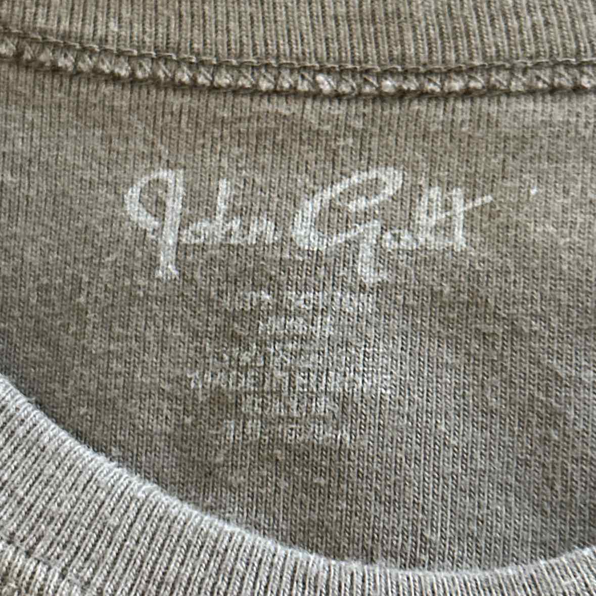 John Galt Size M Brown T-shirt