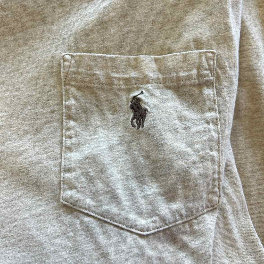 Polo Size 2XL Tan Preloved MENS T-shirt