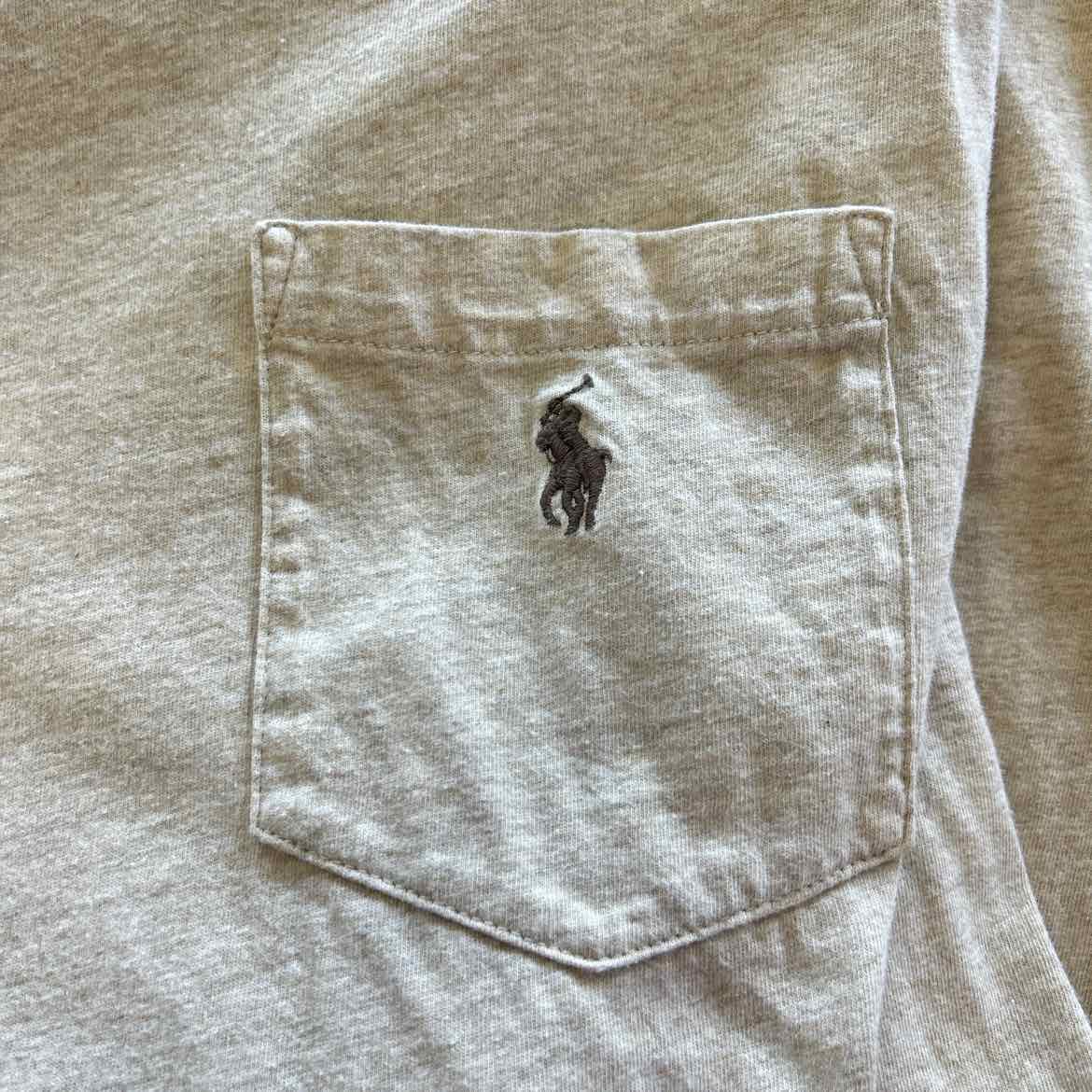 Polo Size 2XL Tan Preloved MENS T-shirt