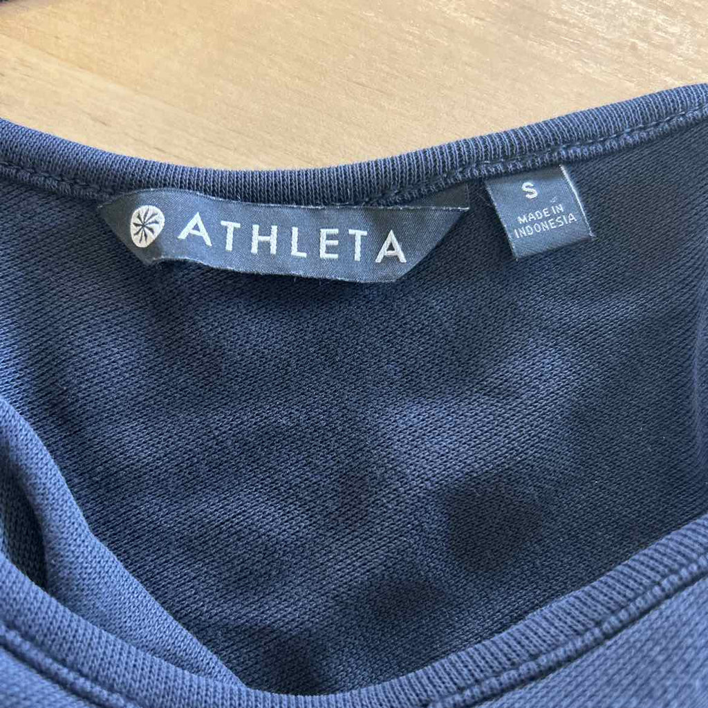 Athleta Size S Black Romper