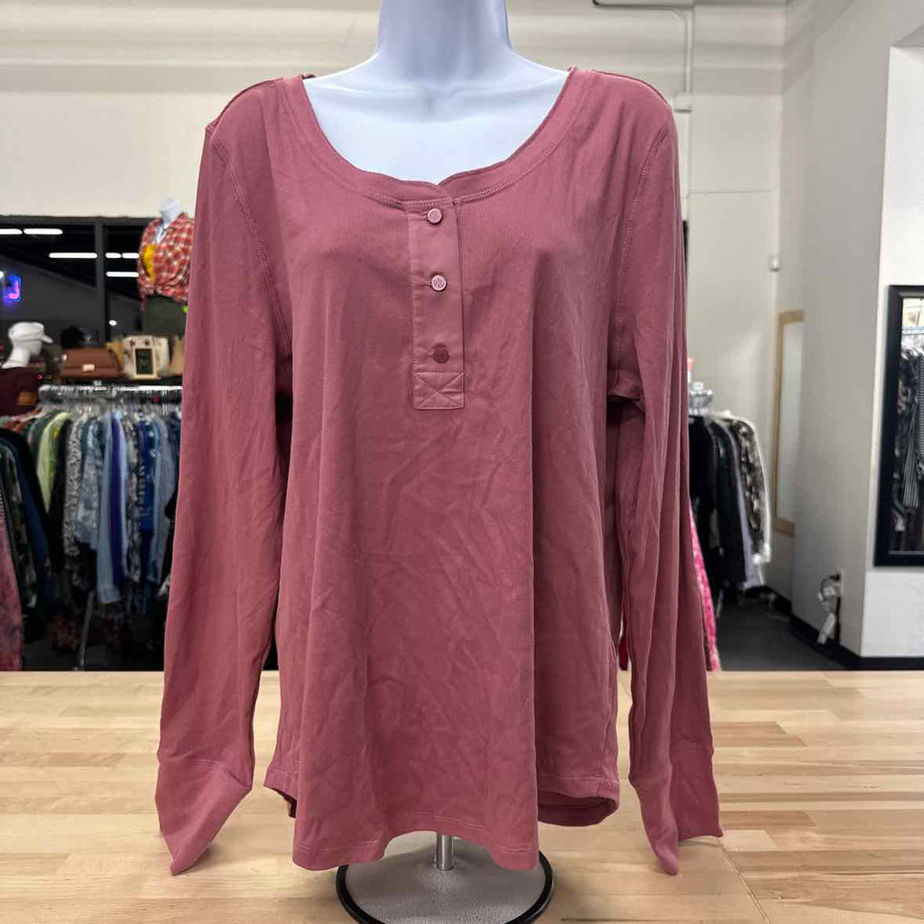 Ralph Lauren Size XXL Pink Long Sleeve