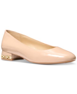 Michael Kors Womens June Chain-Detail Ball Light Blush 7.5M