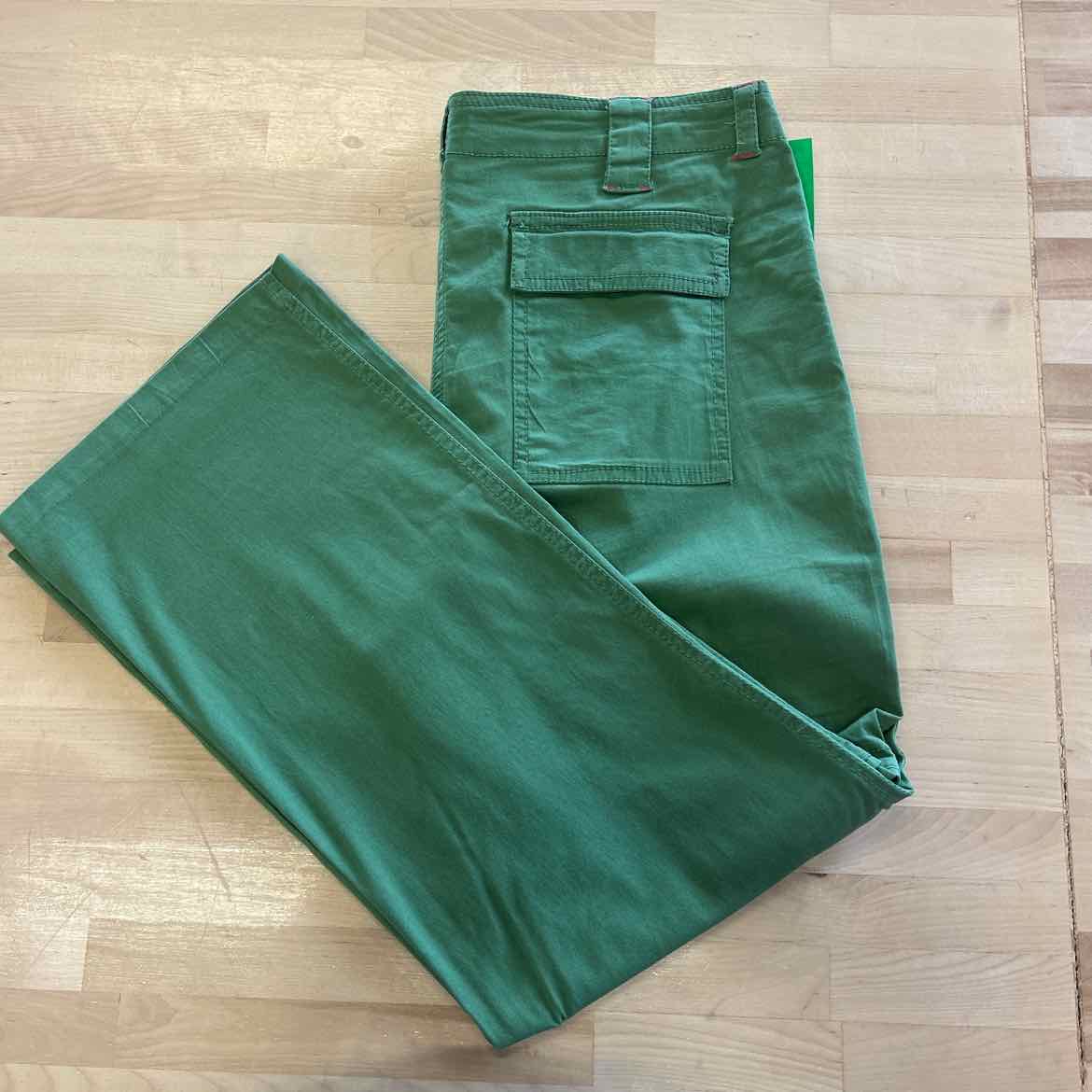 Natalie & Me Size 6 Green Cotton Spandex Preloved Pants