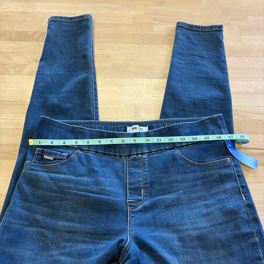 Nine West Size 12 Blue Denim Jeans