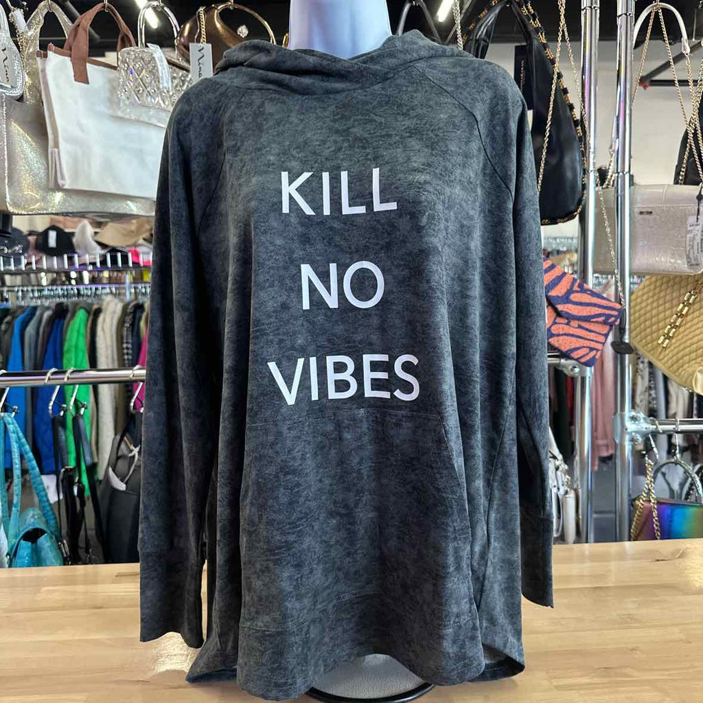 LulaRoe Size L Gray Sweater