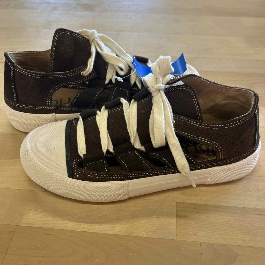 Wollow Size 6 Brown Preloved Sneakers