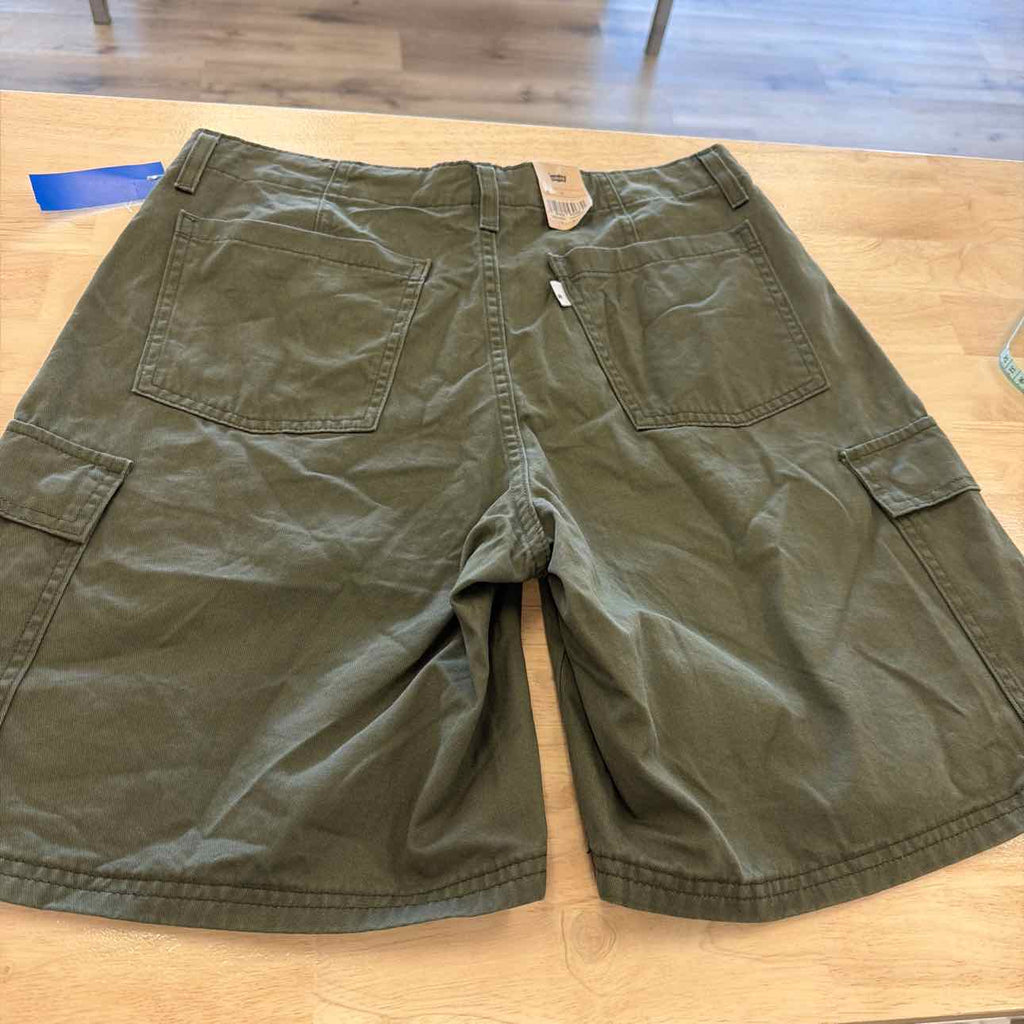 Levi's Women Size 30 Green New Shorts