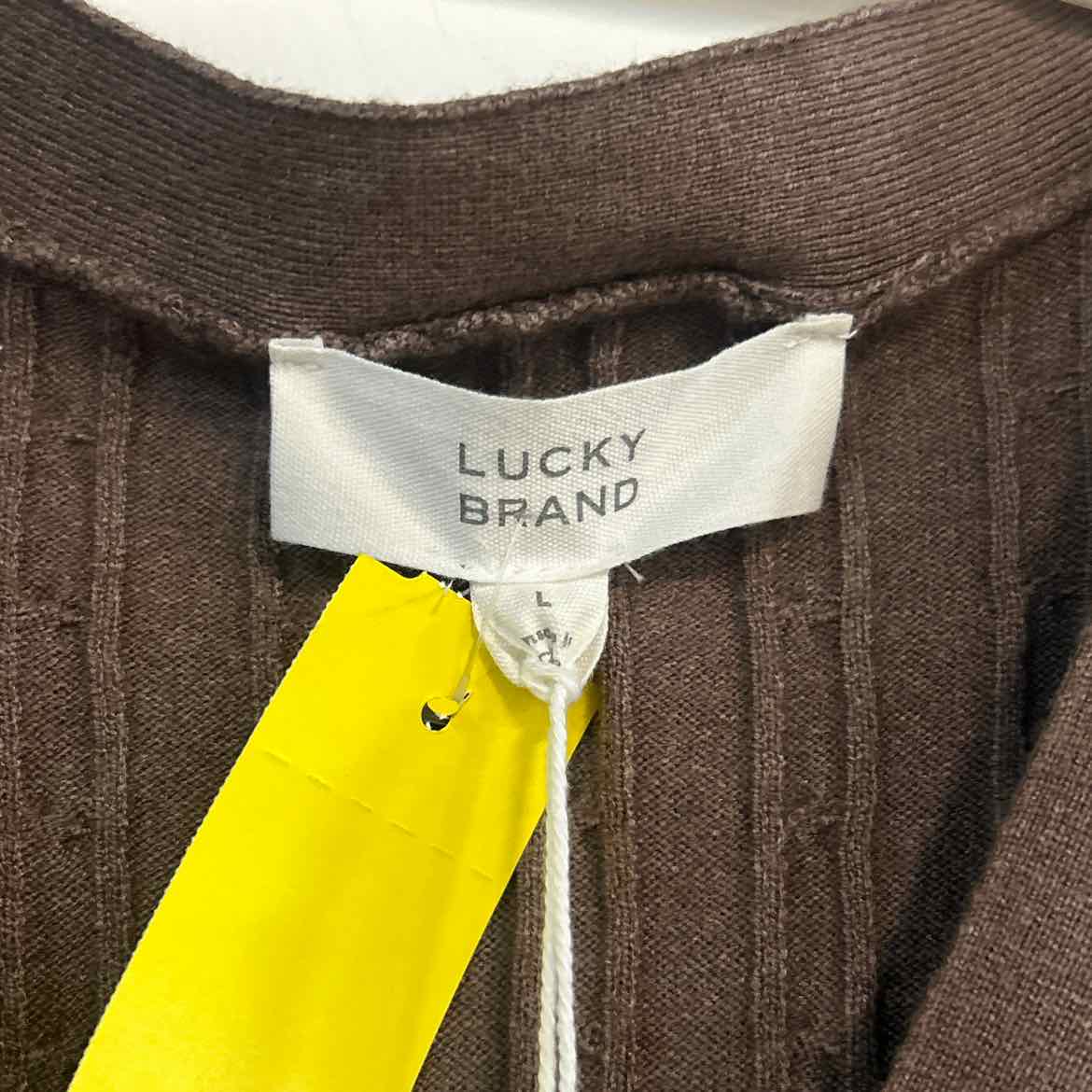 Lucky Brand Size L Brown Preloved Dress