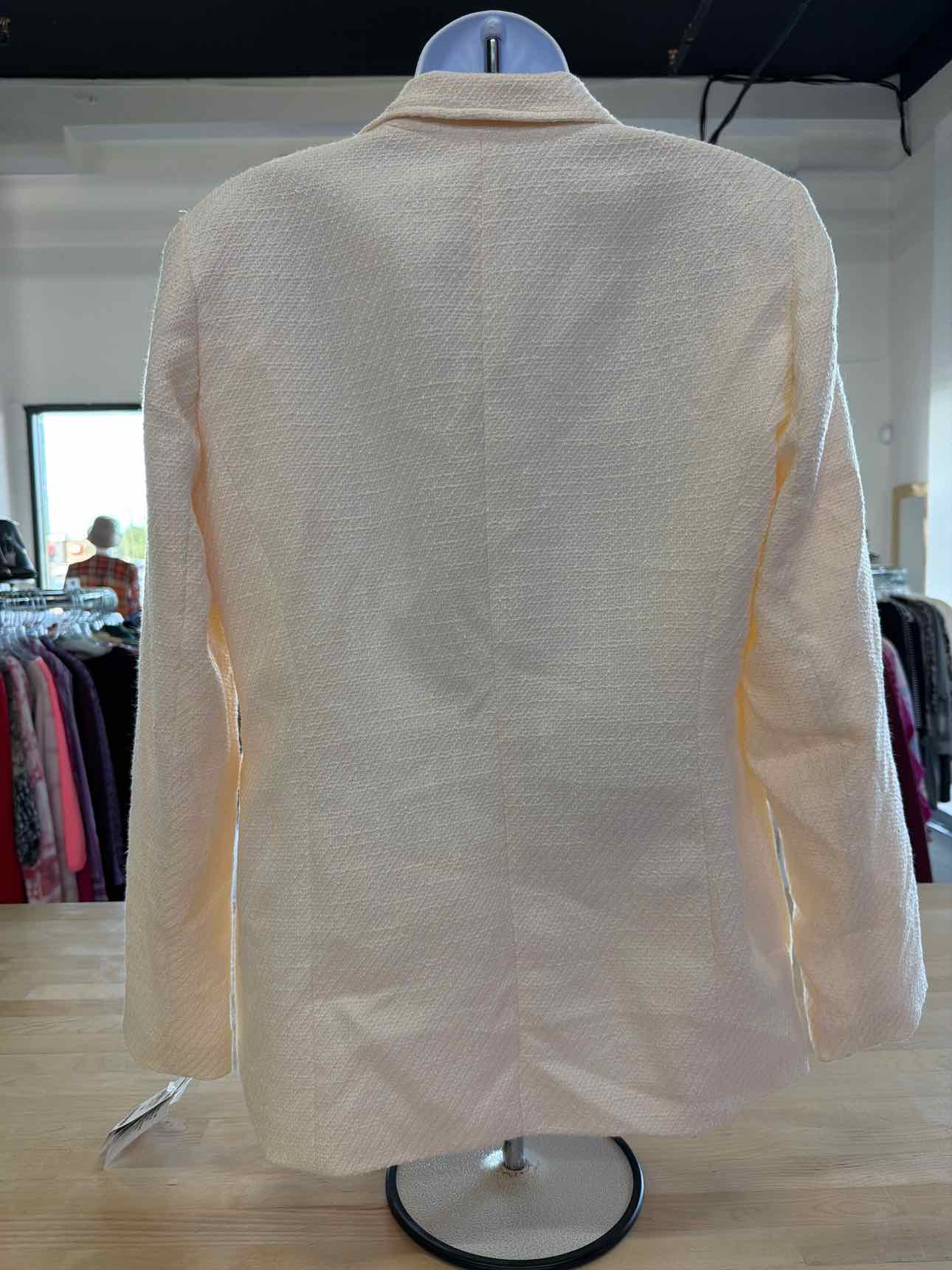 Bar III Size M White New Blazer