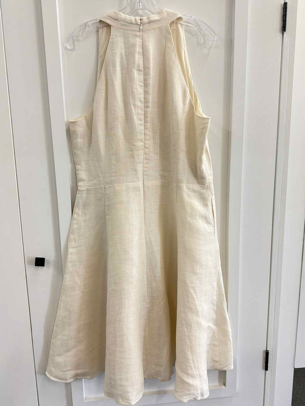Lauren Ralph Lauren Size XL Cream Linen Preloved Dress