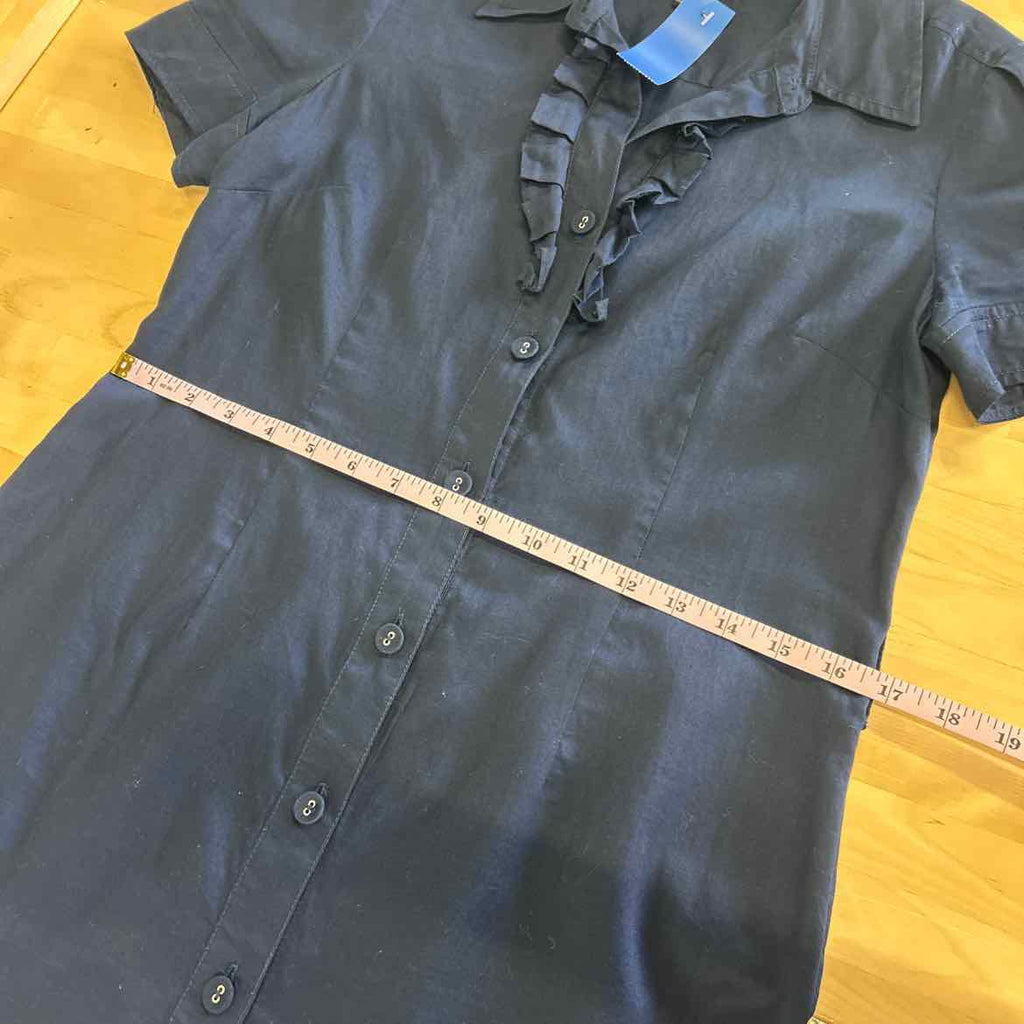 Banana Republic Size 6 Navy Preloved Dress