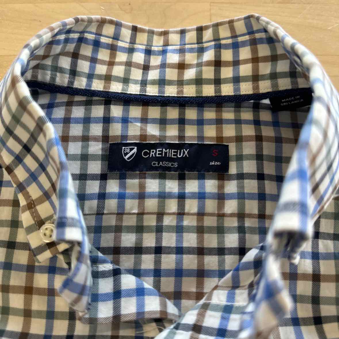 Cremieux Men's Size S Multi color MENS Button Down Shirt