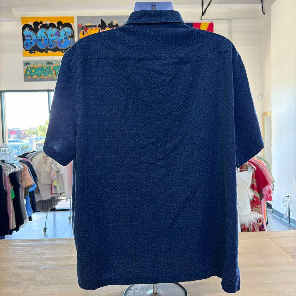 Nat Nast Size XXL Blue Preloved MENS Polo