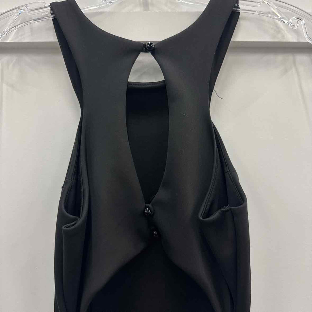 Charlotte Russe Size M Black Preloved Romper