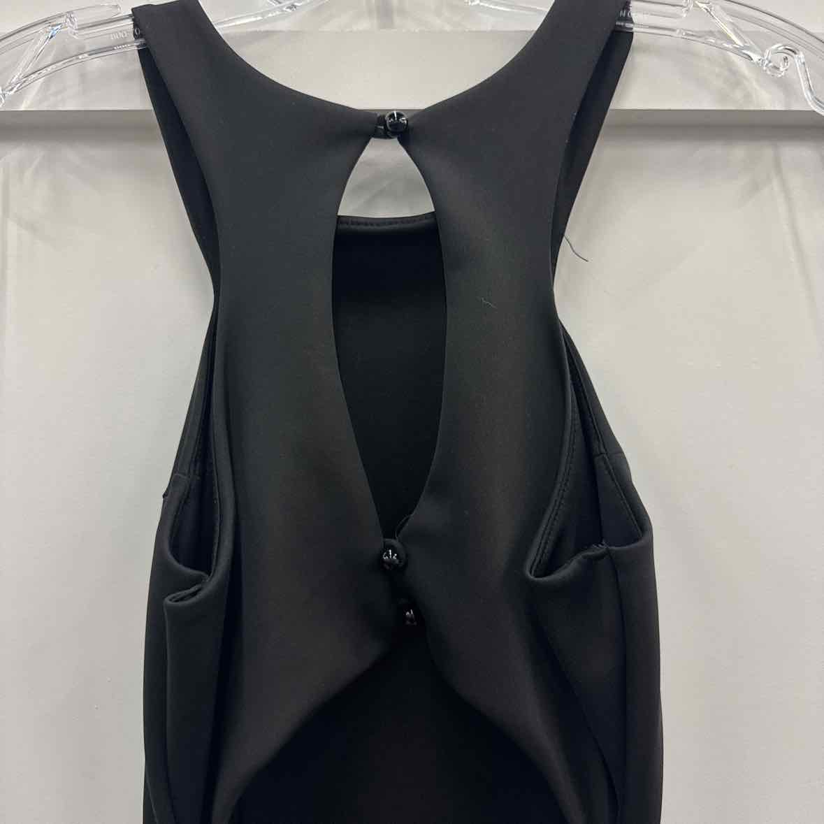 Charlotte Russe Size M Black Preloved Romper