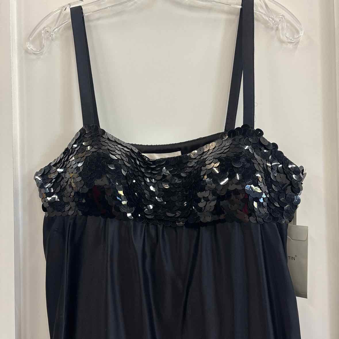 Nina Austin Size L Black Dress