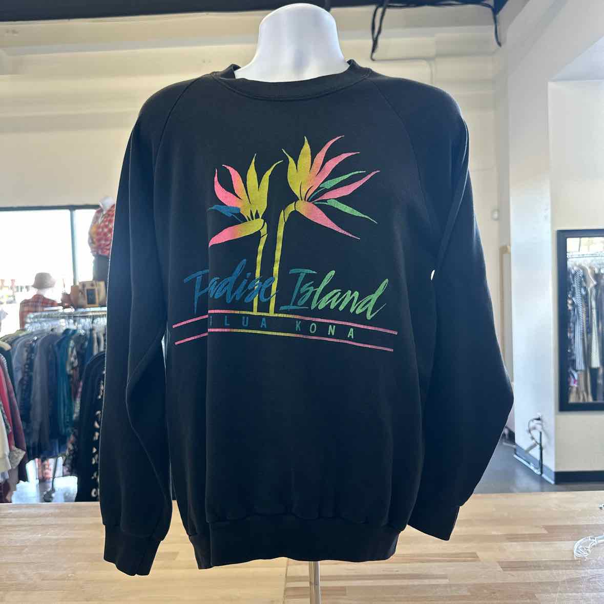 Tee Jays Size XL Black Sweatshirt