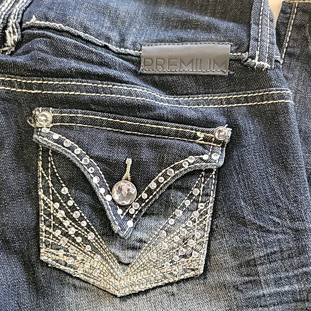 Almost Famous Size 3 Blue Jeans