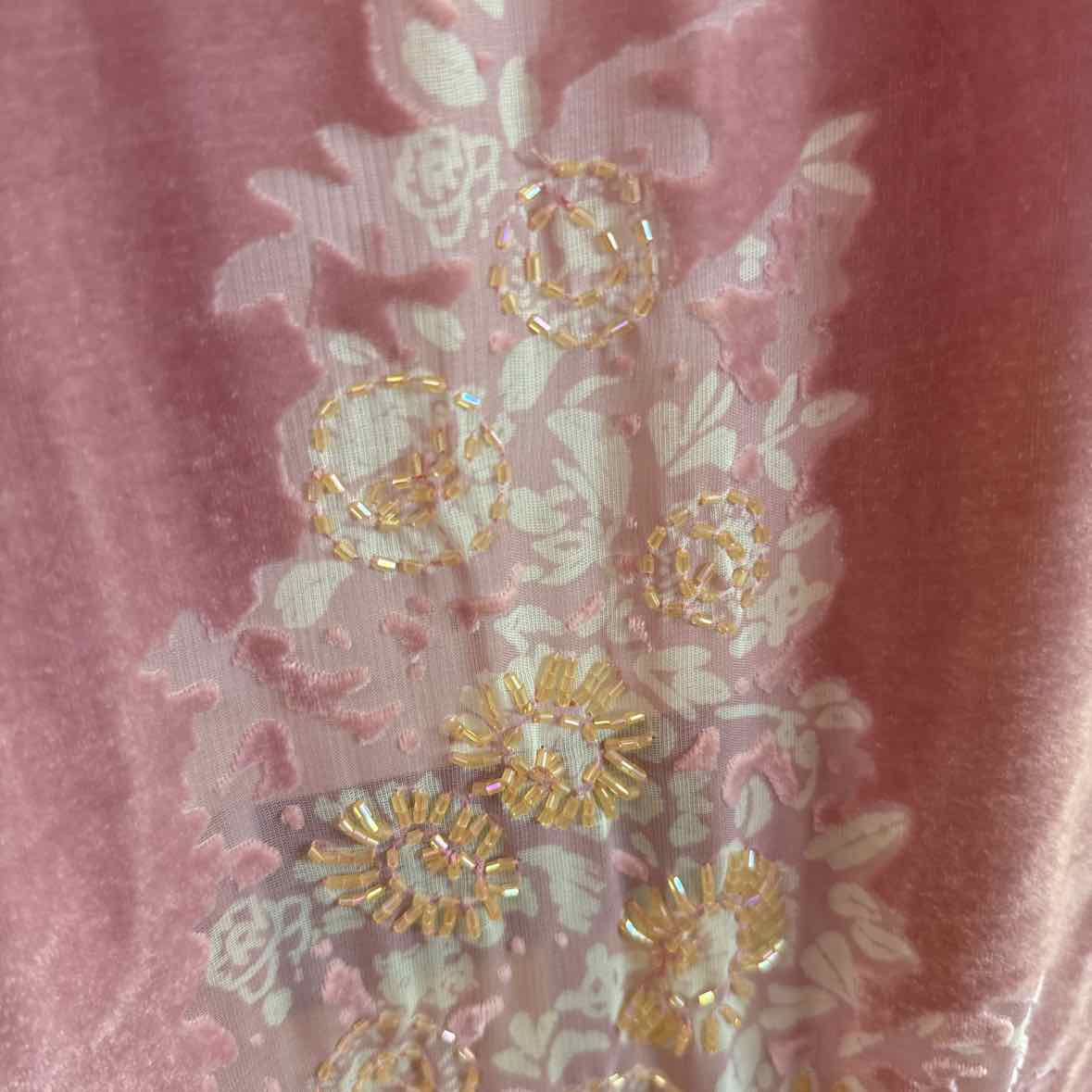 Vintage rose Size S Pink Duster