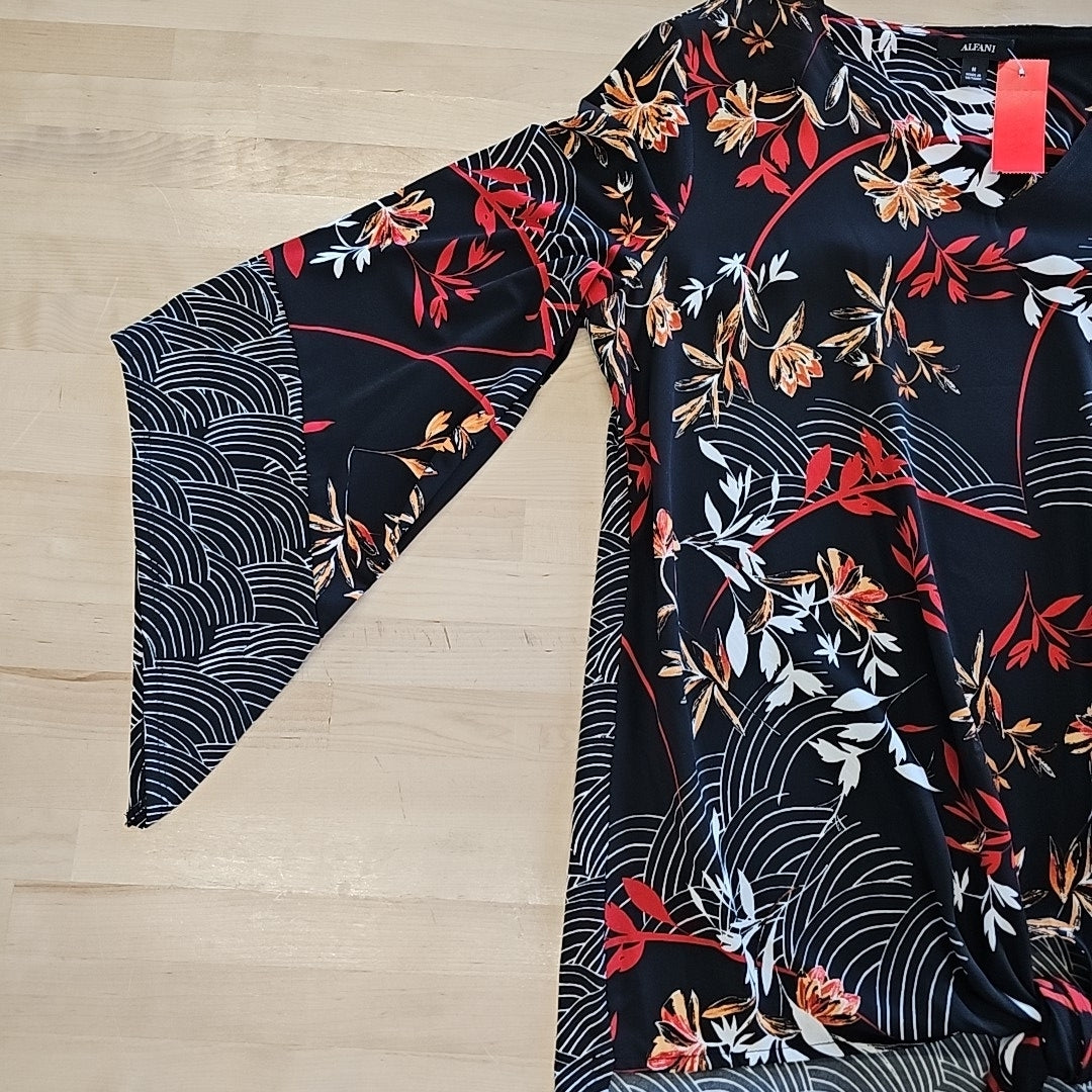 Alfani Size M Black Used Longsleeve