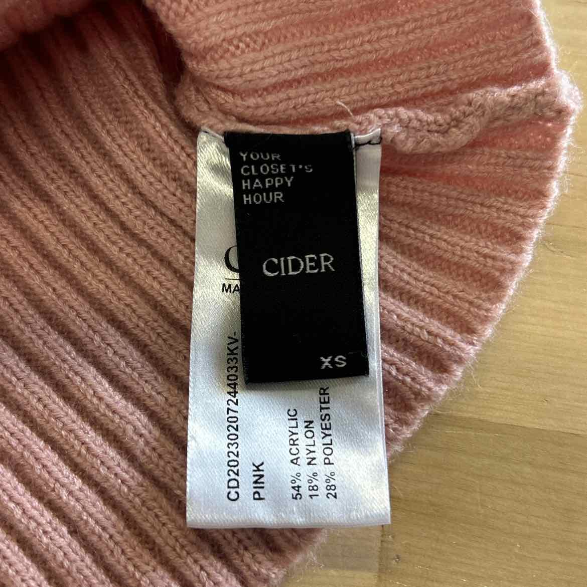 Cider Size XS Pink Knit Preloved Tube