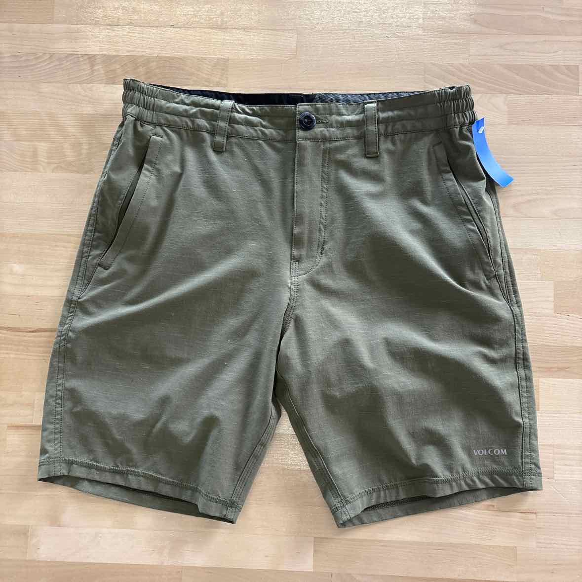 Volcom Men's Size 31 Green MENS Shorts