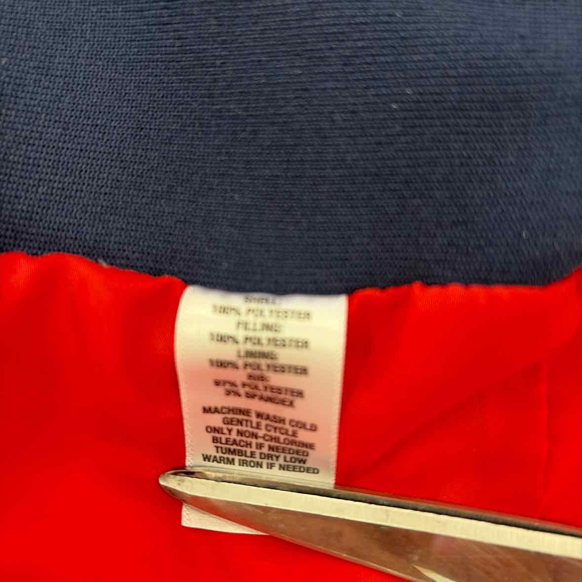Kim Rogers Size L green, blue, red Polyester Preloved Vest