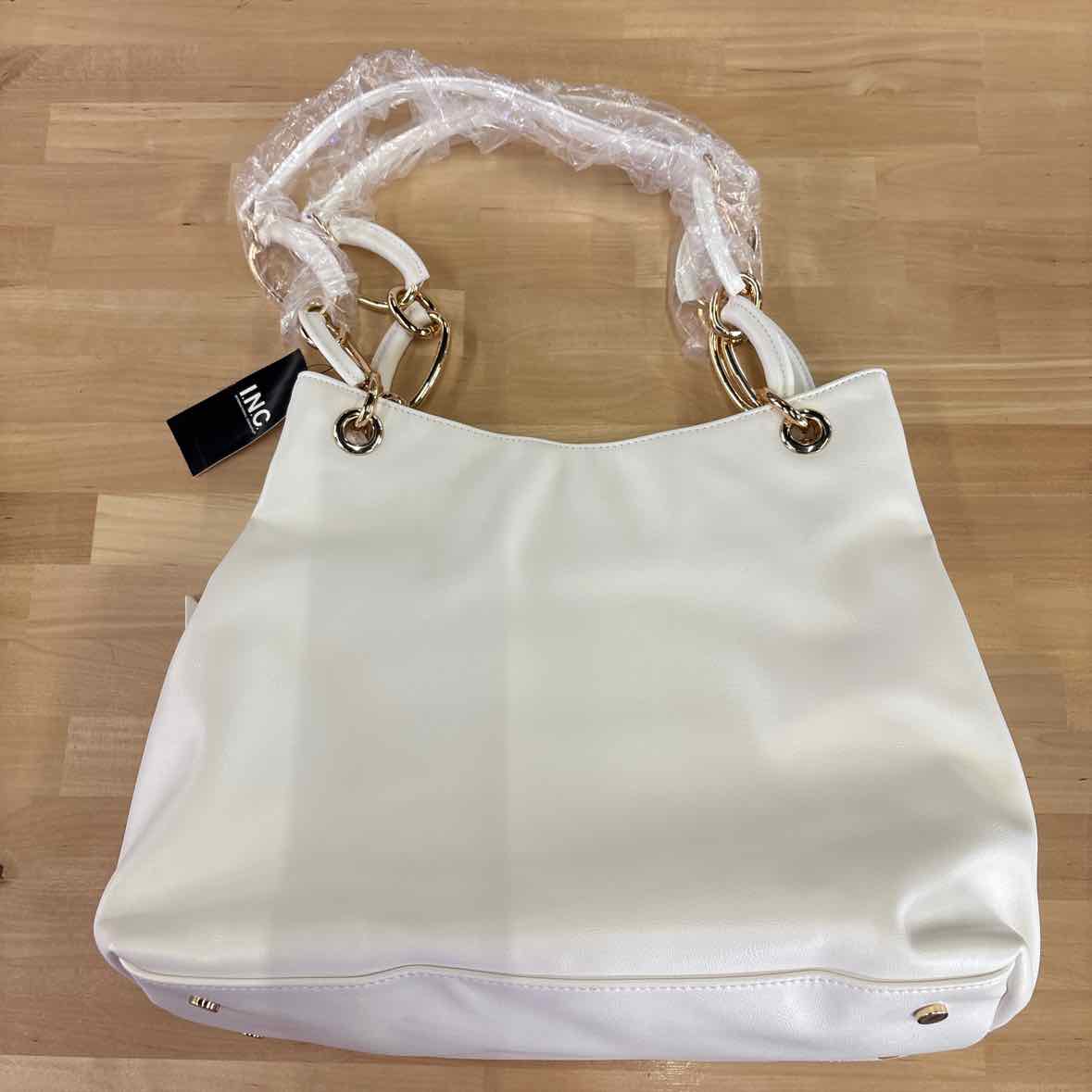 INC White New Handbag