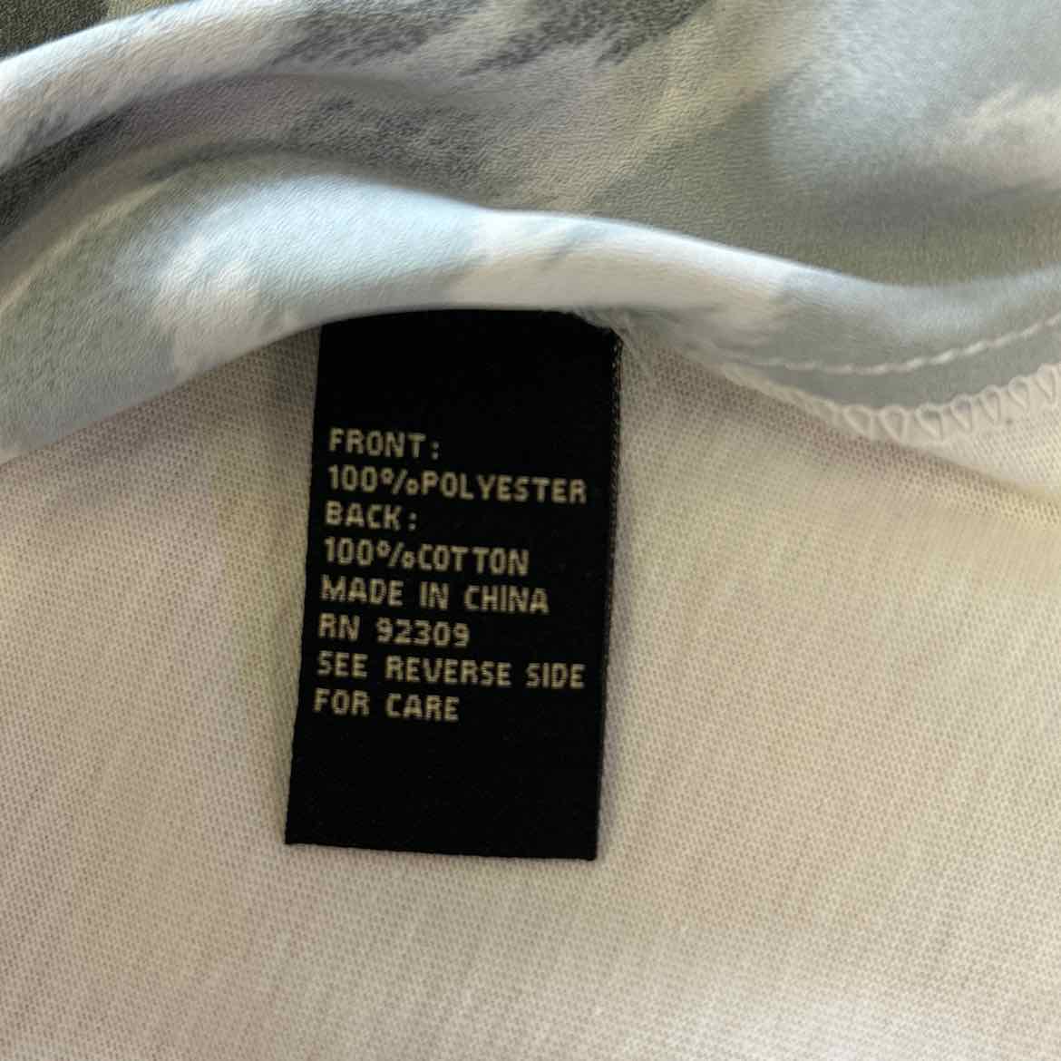 DG2 Size M Black White Preloved Tank