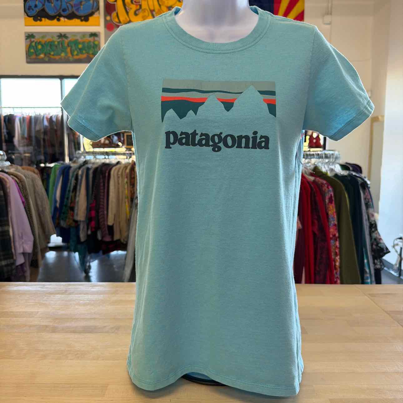 Patagonia Size XS Blue Preloved T-shirt