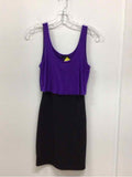 Aqua Size S Black/Purple Preloved Dress