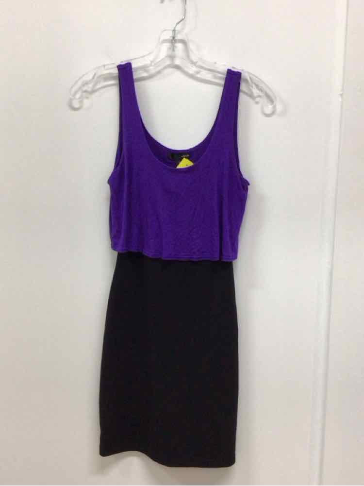 Aqua Size S Black/Purple Preloved Dress