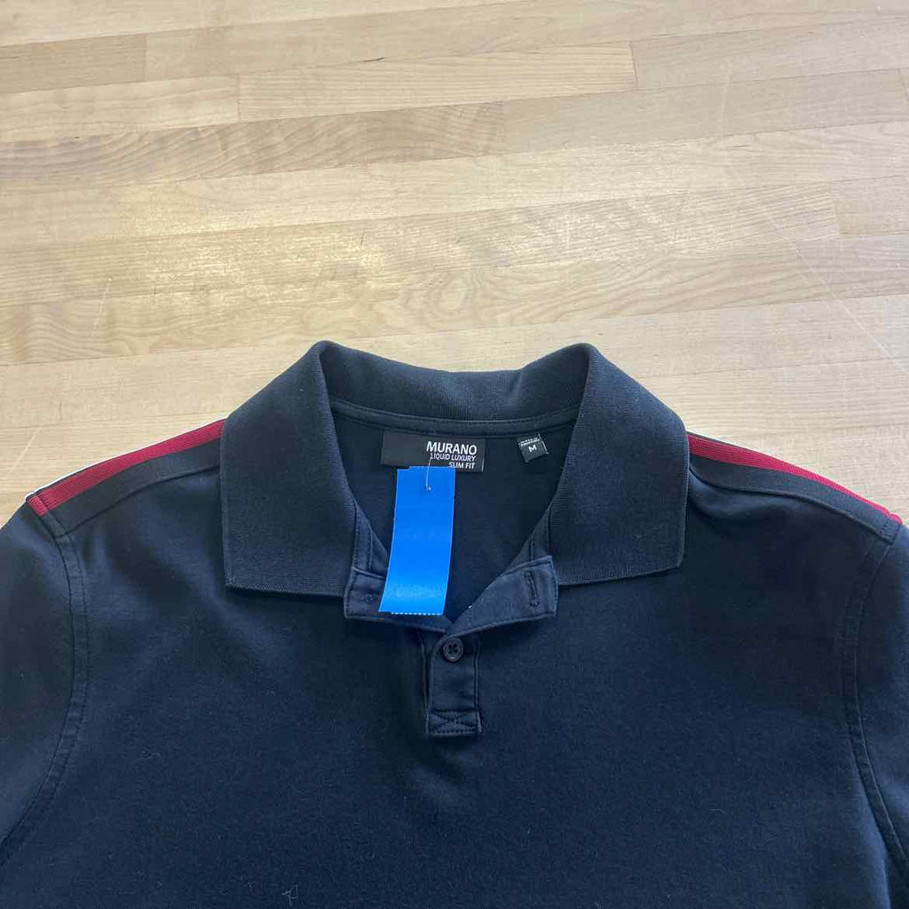 Murano Size M Black Preloved MENS Polo